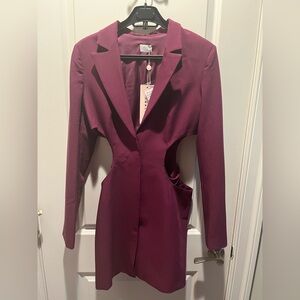 Oh Polly Purple Blazer